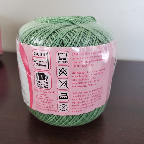 Aunt Lydia's Crochet Thread Fashion ~ Size 3 Lot of 4 Skeins NWT 100% Cotton - Picture 5 of 16